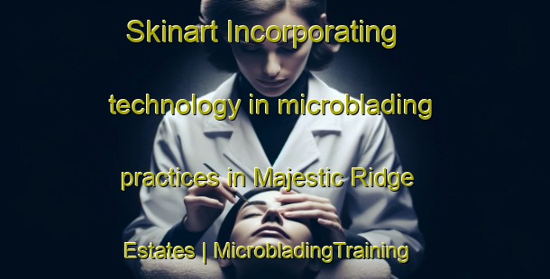 Skinart Incorporating technology in microblading practices in Majestic Ridge Estates | MicrobladingTraining | MicrobladingClasses | SkinartTraining-United States